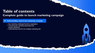 Complete Guide To Launch Marketing Campaign Strategy CD V Editable