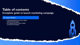 Complete Guide To Launch Marketing Campaign Strategy CD V Appealing Template