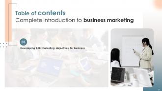 Complete Introduction to Business Marketing Powerpoint Presentation Slides MKT CD V Best Adaptable