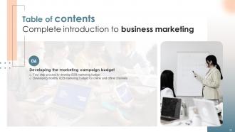 Complete Introduction to Business Marketing Powerpoint Presentation Slides MKT CD V Unique Adaptable