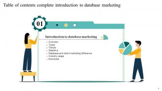 Complete Introduction To Database Marketing Powerpoint Presentation Slides MKT CD V Unique Images