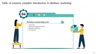 Complete Introduction To Database Marketing Powerpoint Presentation Slides MKT CD V Graphical Images
