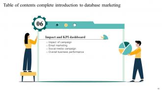 Complete Introduction To Database Marketing Powerpoint Presentation Slides MKT CD V Designed Best