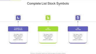 Complete List Stock Symbols In Powerpoint And Google Slides Cpb