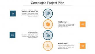 Completed Project Plan Ppt Powerpoint Presentation Professional Gridlines Cpb