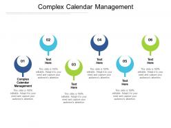 Complex calendar management ppt powerpoint presentation ideas inspiration cpb