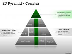 Complex design 2d pyramid