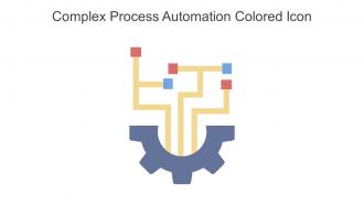 Complex Process Automation Colored Icon In Powerpoint Pptx Png And Editable Eps Format