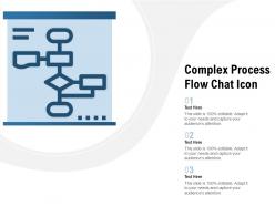 Complex Process Flow Chat Icon