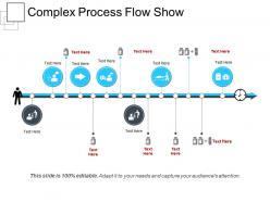 Complex process flow template ppt sample presentations
