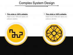 Complex System Design