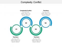 Complexity conflict ppt powerpoint presentation portfolio show cpb