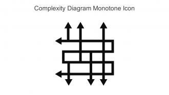 Complexity Diagram Monotone Icon In Powerpoint Pptx Png And Editable Eps Format