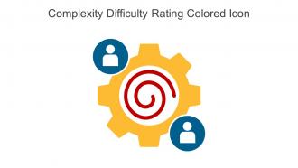 Complexity Difficulty Rating Colored Icon In Powerpoint Pptx Png And Editable Eps Format