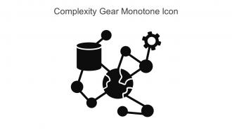 Complexity Gear Monotone Icon In Powerpoint Pptx Png And Editable Eps Format