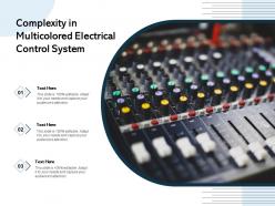 Complexity In Multicolored Electrical Control System