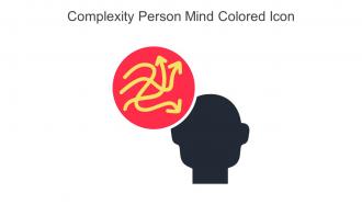 Complexity Person Mind Colored Icon In Powerpoint Pptx Png And Editable Eps Format