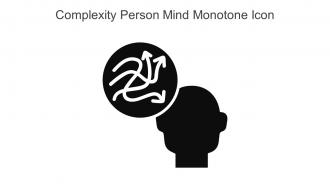 Complexity Person Mind Monotone Icon In Powerpoint Pptx Png And Editable Eps Format