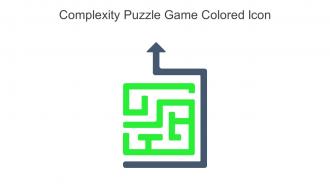 Complexity Puzzle Game Colored Icon In Powerpoint Pptx Png And Editable Eps Format