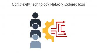 Complexity Technology Network Colored Icon In Powerpoint Pptx Png And Editable Eps Format