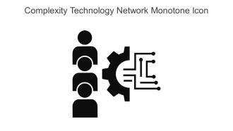 Complexity Technology Network Monotone Icon In Powerpoint Pptx Png And Editable Eps Format