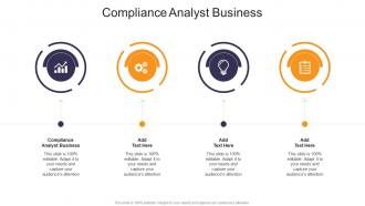 Compliance Analyst Business In Powerpoint And Google Slides Cpb