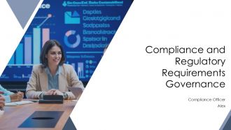 Compliance And Regulatory Requirements Governance PPT Presentation AT