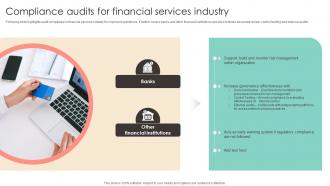 Compliance Audits For Financial Services Industry