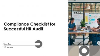 Compliance Checklist For Successful HR Audit PPT Structure AT