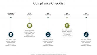 Compliance Checklist In Powerpoint And Google Slides Cpb