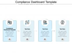 Compliance dashboard template ppt powerpoint presentation infographics picture cpb