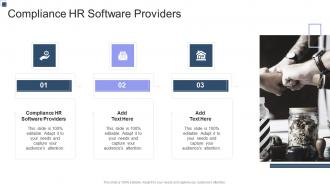 Compliance HR Software Providers In Powerpoint And Google Slides Cpb