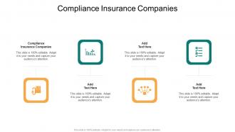 Compliance Insurance Companies In Powerpoint And Google Slides Cpb