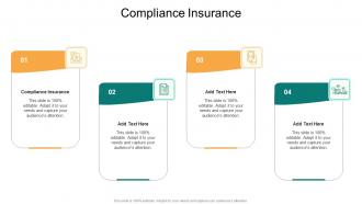 Compliance Insurance In Powerpoint And Google Slides Cpb
