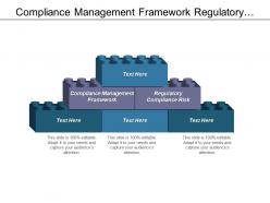 Compliance management framework regulatory compliance risk regulatory compliance framework cpb