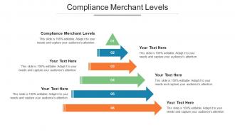 Compliance Merchant Levels Ppt Powerpoint Presentation File Slides Cpb