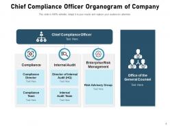 Compliance organogram business commercial corporate organisation assurance management structure