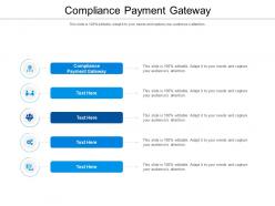 Compliance payment gateway ppt powerpoint presentation styles summary cpb