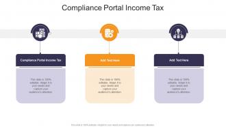 Compliance Portal Income Tax In Powerpoint And Google Slides Cpb
