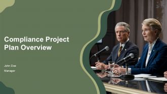 Compliance Project Plan PPT Structure AT