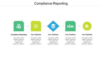 Compliance reporting ppt powerpoint presentation professional graphics template cpb