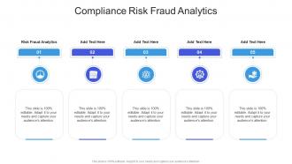Compliance Risk Fraud Analytics In Powerpoint And Google Slides Cpb