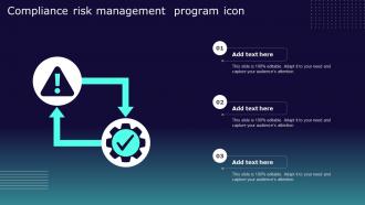 Compliance Risk Management Program Icon
