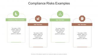 Compliance Risks Examples In Powerpoint And Google Slides Cpb