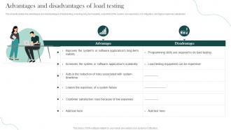 Compliance Testing Advantages And Disadvantages Of Load Testing