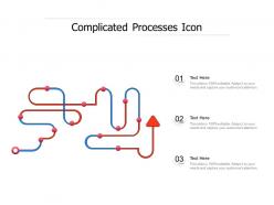 Complicated processes icon