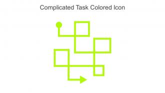 Complicated Task Colored Icon In Powerpoint Pptx Png And Editable Eps Format
