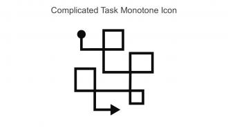 Complicated Task Monotone Icon In Powerpoint Pptx Png And Editable Eps Format
