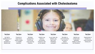 Complications Associated With Cholesteatoma Ossicles PPT PowerPoint ACP