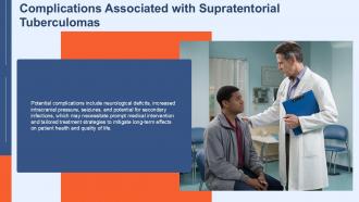 Complications Associated With Supratentorial Tuberculomas PPT PowerPoint ST AI SS